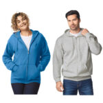 Unisex Hooded Sweatvest Gildan Heavy Blend